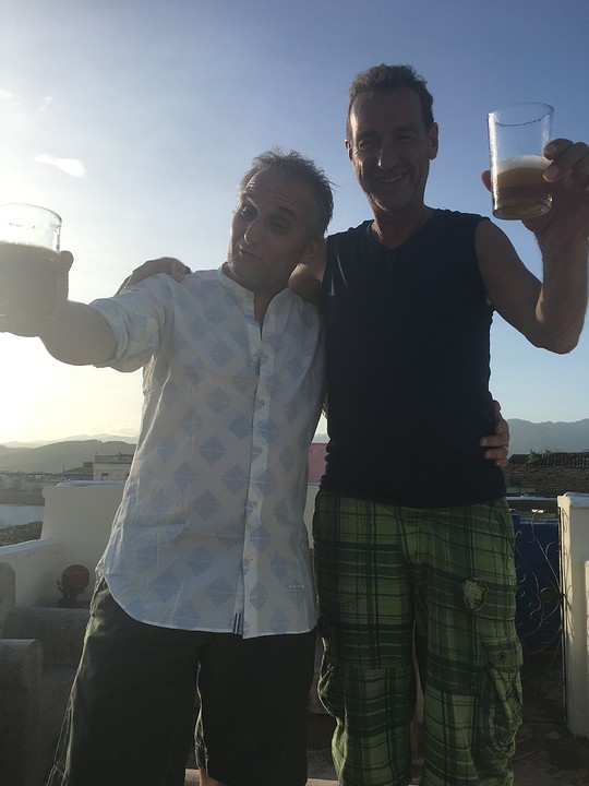 Boys having fun