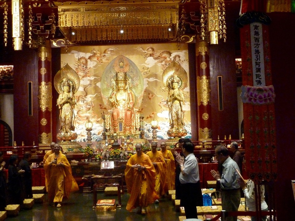 Tempel in China town