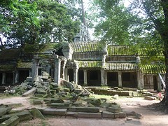 Ta Prohm middenin
