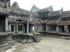 Binnenplaats Angkor Wat