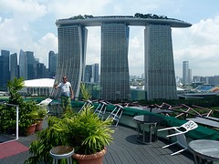 Sands met haar rooftop park