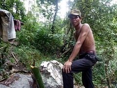 Cho maakt Bamboe soep
