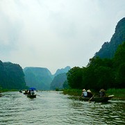 Vergezicht halong bay