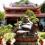 Happy budha @ Marble mountain