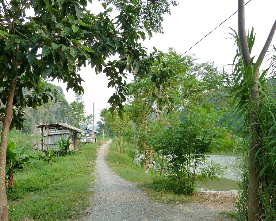 Fietspad Tam Coc