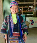 Super leuke Hmong verkoopster