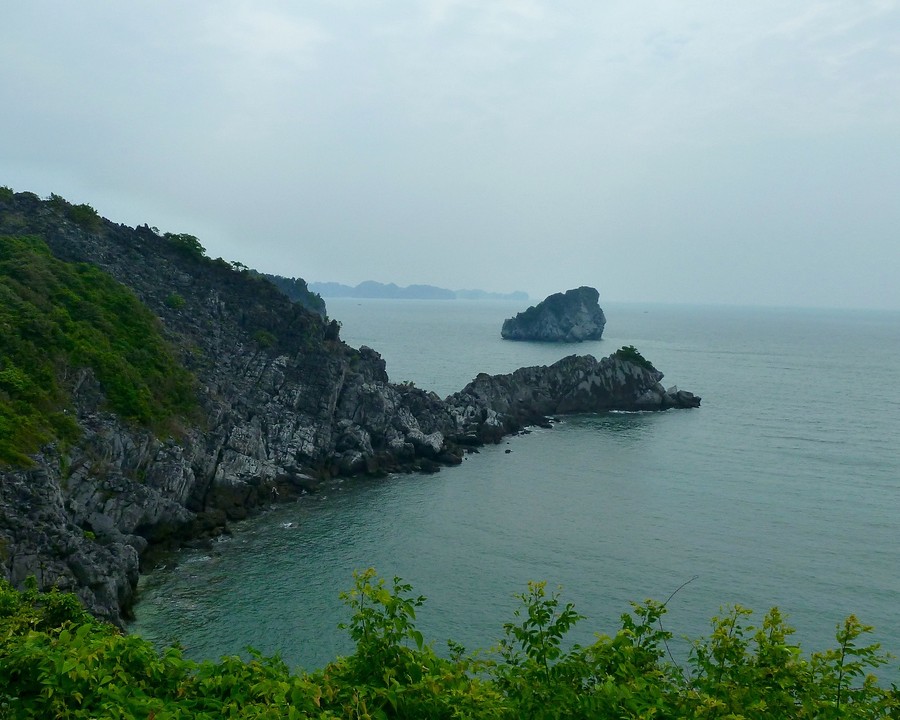 Uitzicht vanaf Monkey Island