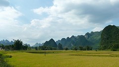 View op weg naar Ban Gioc