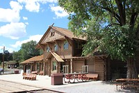 Historisch treinstation Grand Canyon