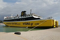 Onze ferry naar Kyllini