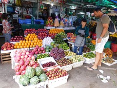 de fruitmarkt van da Lat