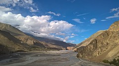 Zicht op Upper Mustang