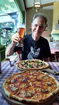 Dag 15-Tijd voor pizza bij Del Papa