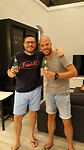 Willem met collega Thijs in Dallas
