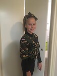 Klaar voor Camo day. En natuurlijk met de Nederlandse vlag