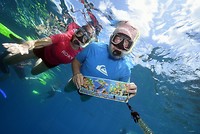 Eerste snorkeltochtje