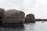 Rotsen langs de kust van Magnetic Island