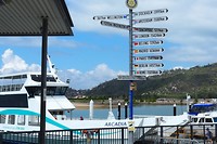 Afstanden vanuit de haven