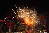 Vuurwerk Darling Harbour