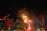 Vuurwerk Darling Harbour