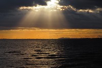 Ondergaande zon