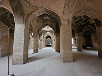 Isfahan: Interieur Vrijdag moskee (Unesco). u