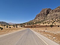 Onderweg naar Bisheh waterval2