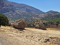 Zagros mtns bij Bisheh waterval