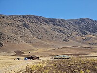 Zagros mtns: tentenkamp Bahktiari stam