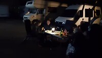 Camping in Moulay-Bousselham: apero