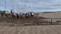 Strand Essaouira: Paardenconcours