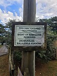 Z-Afrika: Bord in 3 talen