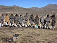 Lesotho: Traditionele dans