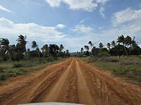 zandweg naar Morrungulo
