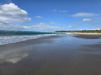 strand en Indische Oceaan