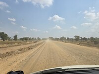 Slechte weg naar chintheche