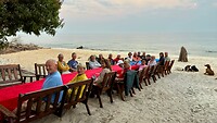 gezamenlijke maaltijd ah strand