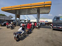 Laatste tankbeurt in Malawi