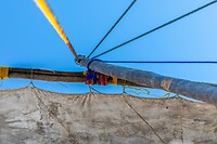 De mast en giek vd dhow