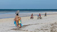 Jambiani: dagelijks leven op het strand