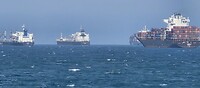 Dar es Salaam: schepen voor anker