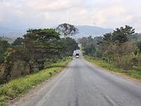 De A7 door het Kironga gebergte
