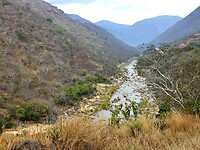 De vallei met de Great Ruaha River