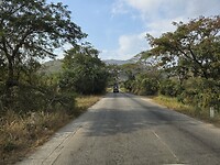 De A7 richting Iringa