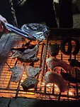 Kapishya hotsprings: BBQ