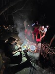 Kapishya hotsprings: BBQ