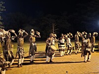 Victoria Falls Hotel: Zoeloe show