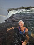 Geke in de Devils Pool