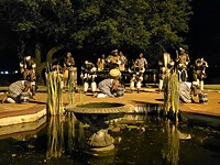Victoria Falls Hotel: Zoeloe show