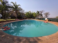 Restcamp Victoria Falls: zwembad
